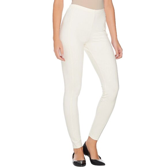 Women with Control Pull-On Leggings with Side Panels   14833 - Picture 1 of 1